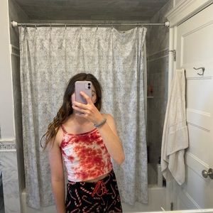 Crop Tie Dye Tank